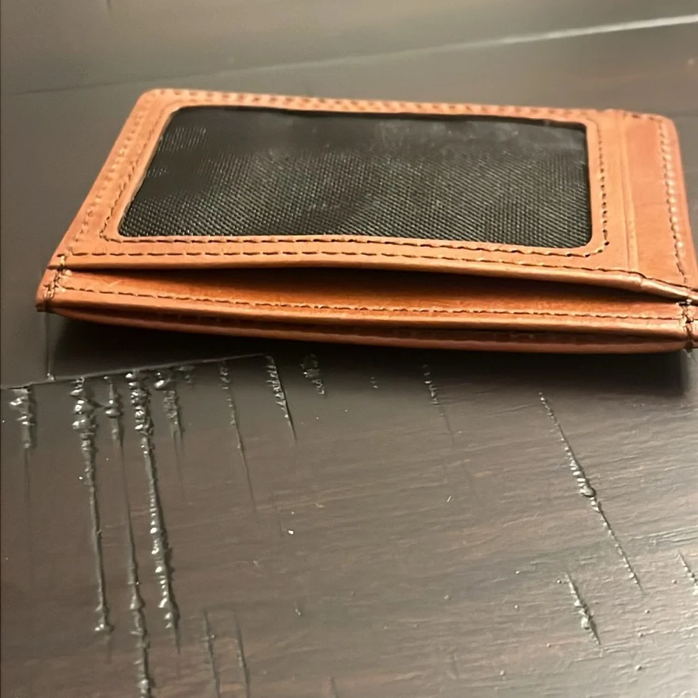 Will Leather Goods Card Case Wallet new Whisky